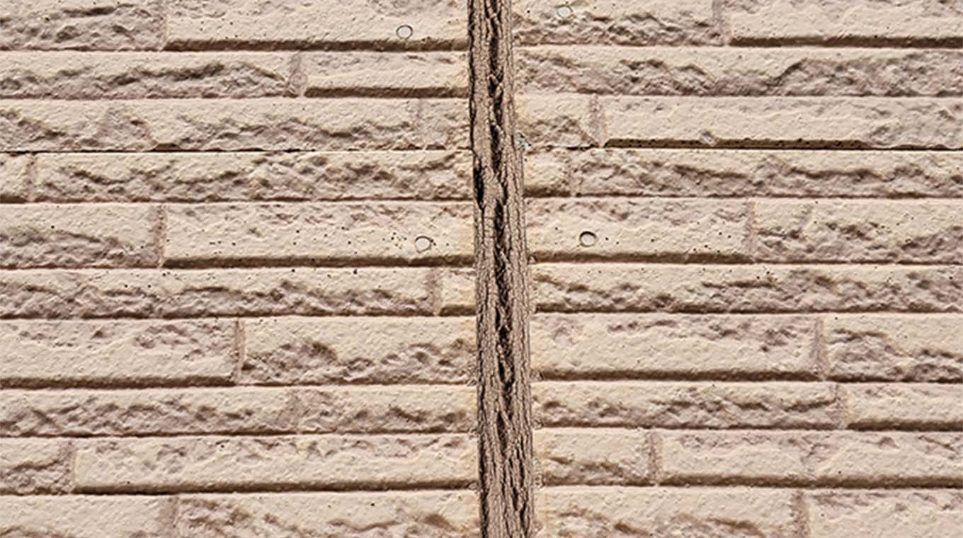 コーキングひび割れ