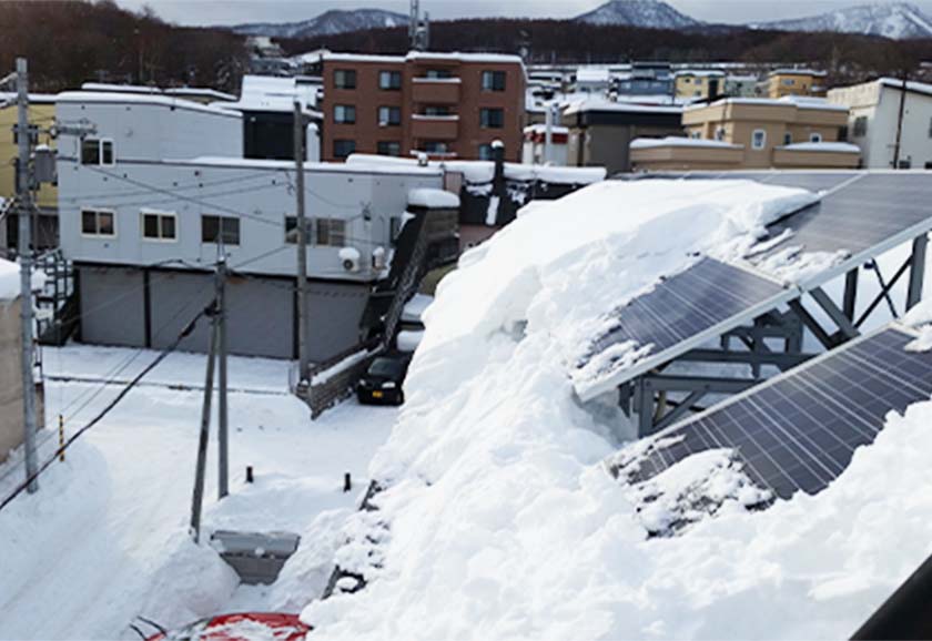 除雪作業の写真